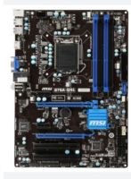 เมนบอร์ด Mainboard MSI B75 (LGA1155) DDR3 Memory Max. 32GB มี HDMI VGA ออนบอร์ด มีฝาหลัง สภาพสวยสินค้าในไทย ส่งไวมาก