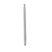 RC model Car 5 Silver 5 section 3 mm external threaded expansion antenna