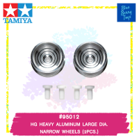 TAMIYA 95012 HG HEAVY ALUMINUM LARGE DIA. NARROW WHEELS (2PCS.) รถของเล่น ทามิย่า ของแท้