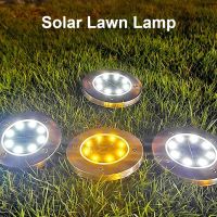 Lampu Taman Surya Lampu Led Luar Ruangan Dekorasi Lampu Taman Jalan Sayur Tambalan Cottage Tahan Air Lampu Rumput Sinar Matahari