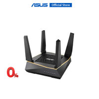 [แนะนำ!] Asus Router (RT-AX92U) 1 Pack  : เราเตอร์ AX6100 Tri-band WiFi 6 (802.11ax) Router – supporting AiProtection Pro network security, AiMesh mesh wifi system, built-in wtfast for gaming, VPN setting, Adaptive QoS, DFS band