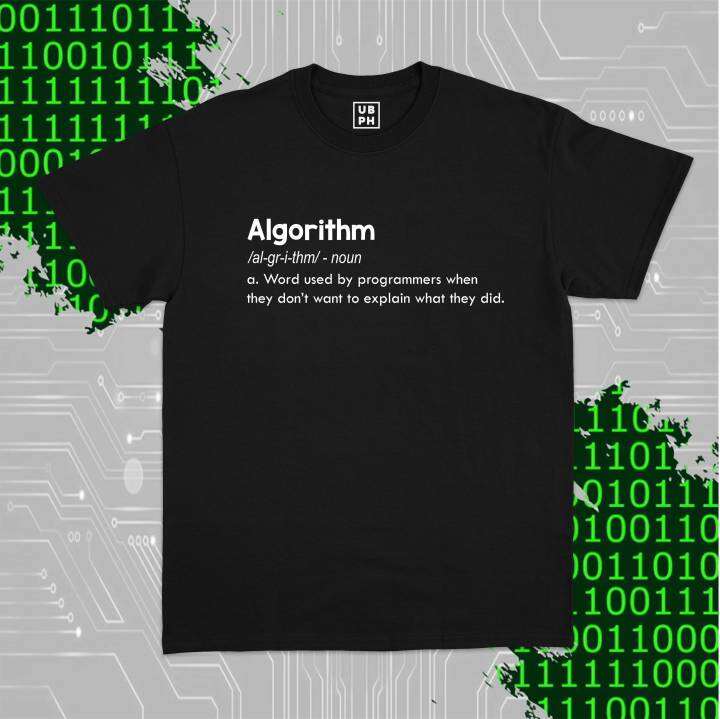 Information Technology - Algorithm Shirt | Lazada PH