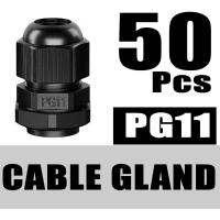 PG11 เคเบิ้ลแกลน ไนล่อน Cable Gland IP68 50 ชิ้น