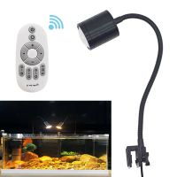 【LZ】♈❐  Controle Remoto Dimmable Aquarium LED Light Decoração do tanque de peixes Spotlight Plantas crescem Tartaruga Répteis 110V 220V 3W 5W 7W