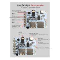 BT5.0 Audio Receiver Decoding Module+Remote Control Support U Disk TF Card Playback with Radio Amplifier Modified Audio