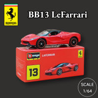 Bburago 164 Ferrari รถรุ่นจิ๋ว,BB13 Lefarrari Scale Enzo F40 F50 F12tdf 458 488 GTO Diecast รถจำลองของเล่น