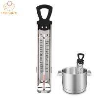 Best Glass Confectionery/Sugar/Candy Thermometer Food Cooking Thermometer For Oil Frying Water Deep Fry Thermometers Fryer 171