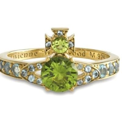 Vivienne Westwood Vivienne วงแหวนสำหรับแม่ของราชินีตะวันตกไม่ซีดอุตสาหกรรมหนักซักได้ถาวร