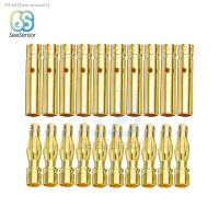 ❅ 10Pair 20pcs 3.5mm Gold-plated Bullet Banana Plug Male Female Bullet Banana Connector for RC Battery Motor