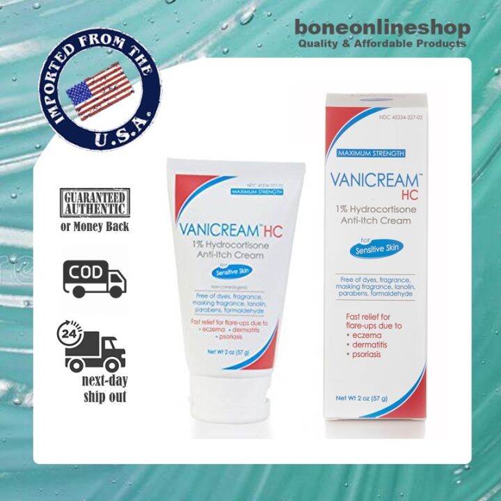 Vanicream Hc 1 Hydrocortisone Anti Itch Cream 2oz Lazada Ph 7821