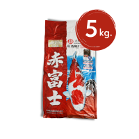 JPD AKAFUJI SUPREME COLOR ENHANCER KOI FOOD 5KG. (Floating) -  อาหารปลาคาร์ฟ สูตรเร่งสี  คมชัด 4 เลเยอร์ 5กก. (เม็ดลอย)