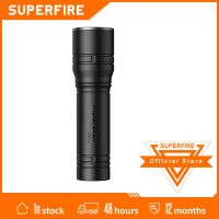 New SUPERFIRE S33-A Super bright LED Flashlight Built in Battery 4 lighting modes Mini Torch for Camping Hunting Bicycle Light Diving Flashlights