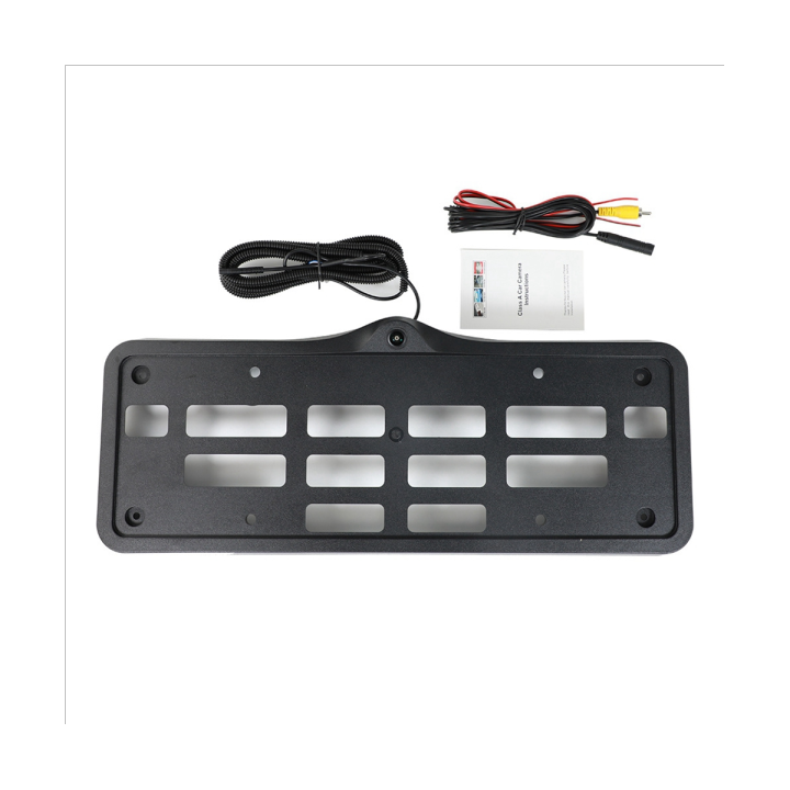Car License Plate Frame Number Plate Holder Rear View Camera Parking