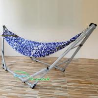 Modern Hammock เปลนอนแบบเปลญวน หรือเปลพับได้ ขนาดพิเศษ รุ่นจัมโบ้ ผ้าเปลสีฟ้า(Hammock)