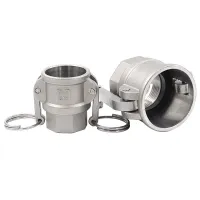 ;[-[; High Quality Stainless Steel 304 Quick Coupler Type D DN15 DN20 DN25 DN32 DN40 DN50 Camlock Fitting High Pressure