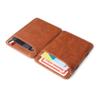 Coin Purse Spot Pu Leather Magic Package Mens New Wallet Retro Wallet Foreign Trade Wallet Processing Customization