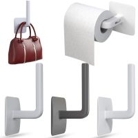 Toilet Paper Organizer Holder Bathroom Storage Paper Towel Holder Kitchen Wall Hook Toilet Paper Stand Home Organizer Toilet