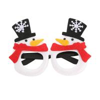 Christmas Glasses Funny Snowman Sunglasses Frames Christmas Costume Accessory For Festival Celebration Evening Party For Women Men Kids modern