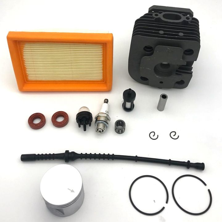 42mm-cylinder-piston-kit-for-fs450-450-air-fuel-filter-line-oil-seal-bulb-spark-plug-trimmer-4128-020