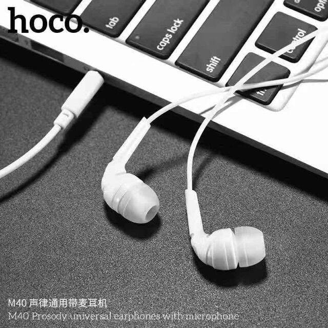 sy-hoco-m40หูฟัง-smalltalk-hoco-wired-earphones-3-5mm