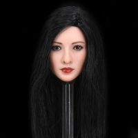 16 Asia Female Star Liu Yan Long Hair Head Sculpt Fit 12" PH TBL Figure Body Model soldier hair transplant TOY DIY