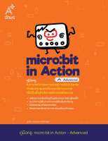 คู่มือครู micro:bit in Action ระดับ Advanced (ปกส้ม)