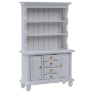 1 12 Dollhouse Miniature Furniture Multifunction Wood Cabinet Bookcase