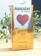 Bao Cao Su Masculan Gold Của Đức - Hương Vani - Hộp 10 chiếc