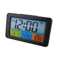 LCD Color Electronic Alarm Clock Multi-Function Temperature Countdown Digital Clock Lazy Snooze Bedside Clock