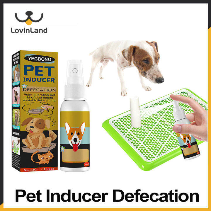 Lovinland 30ml Pet Positioning Defecation Inducer Spray Cat Dog Toilet ...