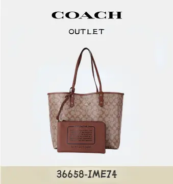Buy COACH APRICOT PINK CITY TOTE BAG (WITH BOX) - Online