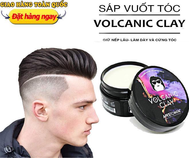 Sáp vuốt tóc Apestomen Volcanic Clay  Hair Bros