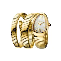 MISSFOX watch live hot style high fashion ins a snake coiled coil prose three times bracelet watch --238811Hot selling mens watches﹍▪✗