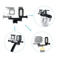 For Gopro Hero 11 10 987654 SJCAM SJ5000 SJ8/9 Xiaomi Yi Mijia Akaso Camera Underwater Photography Light Lamp Flashlight Diving