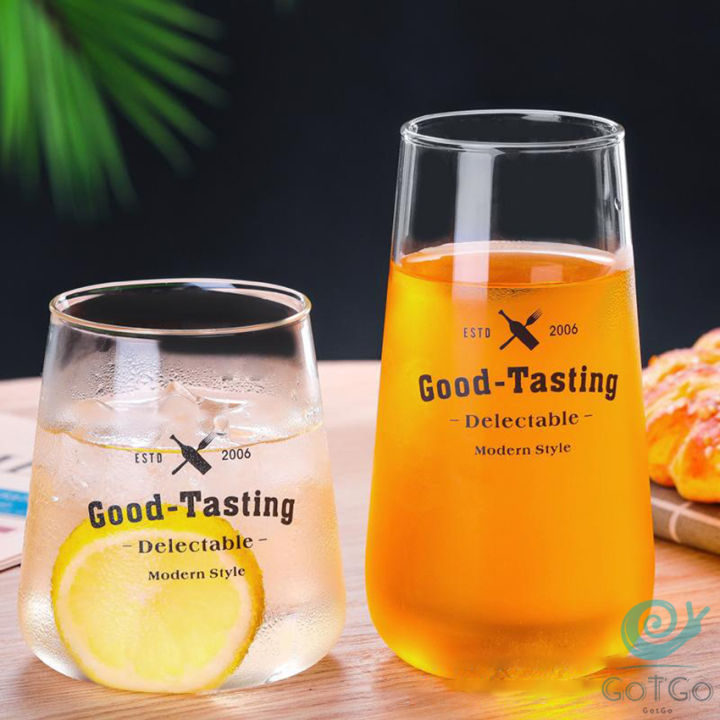 gotgo-ถ้วยแก้วใส-แก้ว-good-tasting-glass-cup