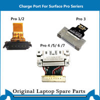 ต้นฉบับสำหรับ Microsoft Surface Pro 3 4 5 6 7 1631 1724 1796 USB ชาร์จพอร์ต Dock FLEX CABLE 1514 1601-ef2