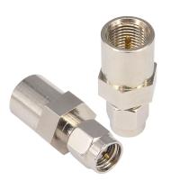 2 Pieces Straight SMA-FME Adapter SMA Male Plug to FME Male Plug RF Connector Electrical Connectors