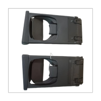 Car Left/Right Dashboard Cup Holder Assembly Tray 55604-0K010-BO for Toyota Hilux 2005-2014 Overseas Edition 2Pcs