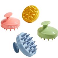 ✣♠ Wet and Dry Scalp Massage Brush Head Cleaning Adult Soft Household Bath Silicone Shampoo Brush Massage Comb