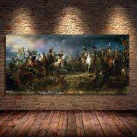 Francois Gerard S Artwork "The Battle Of Austerlitz" ภาพวาดผ้าใบโปสเตอร์ภาพ Wall Decor-ฉากหลังตกแต่งบ้าน Cuadros