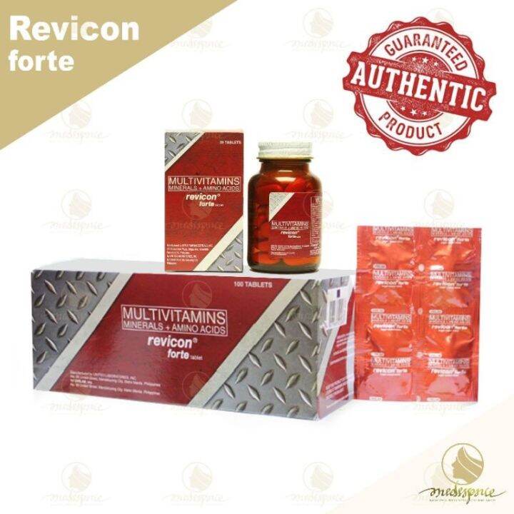 Revicon Forte Tablet (Foil by 20s / Bottle by 30s) Multivitamins for