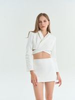 gertie - zelda blazer white