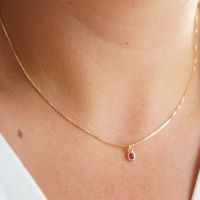 【DT】hot！ Sparkling Pendant Necklace Chain Choker for Gold Plated Necklaces Accessories Jewelry 2023