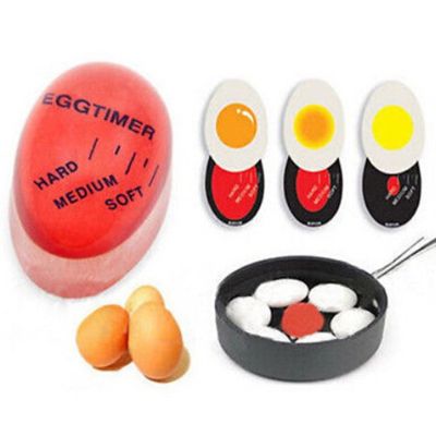 Color change timer soft hard boiled eggs kitchen clock eggs timer