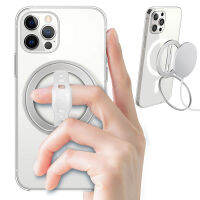 EWA Magnetic Phone Grip And Stand With Silicone Finger Strap For Magsafe Ring Holder Only For 13 12 Propro Maxmini ！