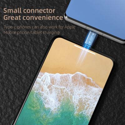 !Accezz OTG อะแดปเตอร์ชาร์จ USB-C compatible สําหรับ iP 13 12 11 Pro XS MAX XR X 6 7 8P สายซิงค์ข้อมูล