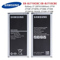 แบตเตอรี่แท้ Samsung Galaxy J7 2016 Edition j710 J710F/M/H/FN J7 (2016) DUOS EB-BJ710CBC EB-BJ710CBE แบตเตอรี่ 3300MAh...