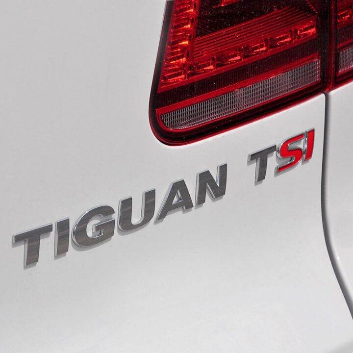 ตัวอักษรโลหะสำหรับรถ-volkswagen-golf-7-tsi-vw-เจ็ททาโปโล5-6-tiguan-passat-mk7-mk6-tsi-สติกเกอร์สัญลักษณ์โลโก้อุปกรณ์ใส่ของ