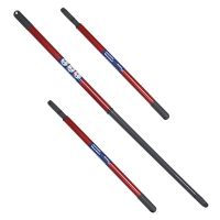 ◐▣ Spin Mop Pole Three-Section Mop Telescopic Rod For Floor Rotating Floor Mop Pole No Foot Pedal Version Handle Cleaning Tool Kit