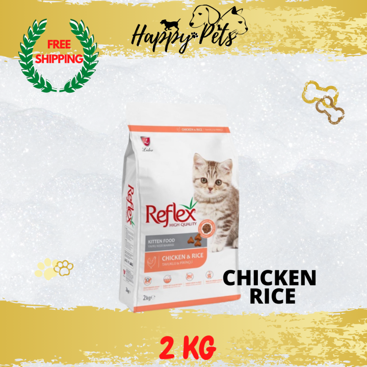 Reflex Kitten Cat Food With Chicken Rice 2kg Lazada 7385